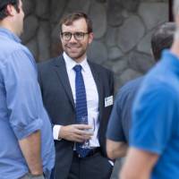 faculty having good conversations